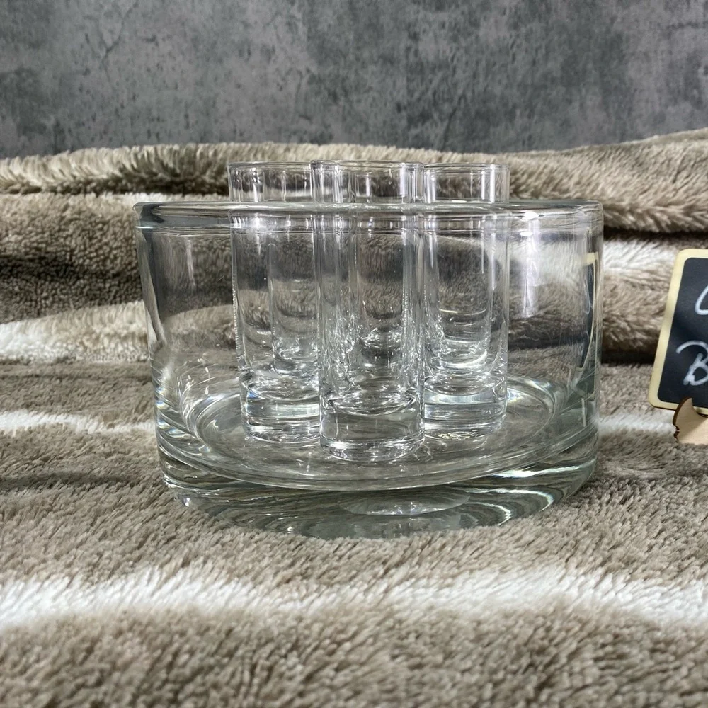 Crate & Barrel Shot Glass Set